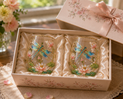 🧚‍♀️🐉 Limited Edition 2026 Faerie Dragon Glass Tea Cup ✨🌸