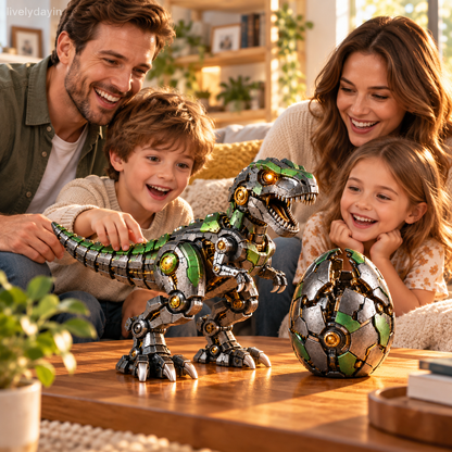 🔥⚙️🦖 Mechanical T-Rex Egg – From Mysterious Egg to Mighty Robotic Dinosaur！！！