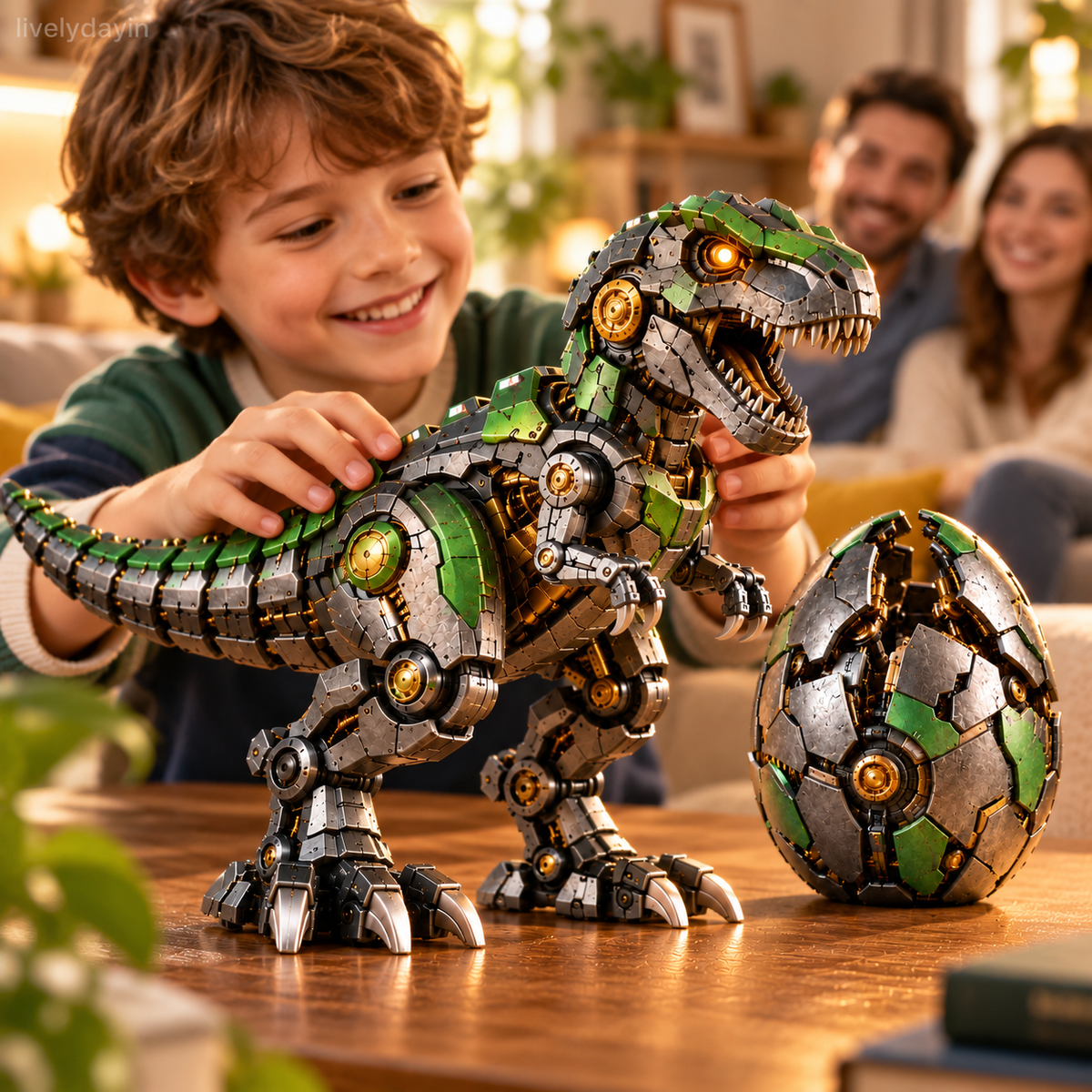 🔥⚙️🦖 Mechanical T-Rex Egg – From Mysterious Egg to Mighty Robotic Dinosaur！！！