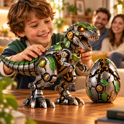 🔥⚙️🦖 Mechanical T-Rex Egg – From Mysterious Egg to Mighty Robotic Dinosaur！！！