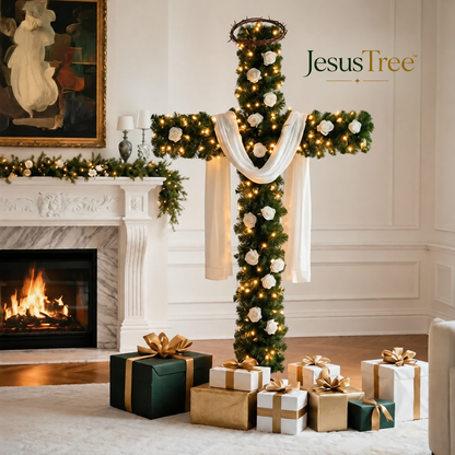 🎄 50% OFF 🙏 Lighted Christmas Cross – Meaningful Holiday Home Decor