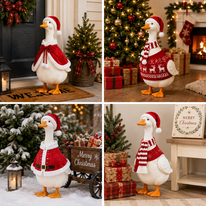 🪿 Classic Porch Goose Statue – Cozy Country Charm for Every Season🌿