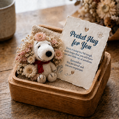 🐶❤️Spy Felt Pocket Hug Set