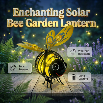 🌙🍃🪴 LIMITED-TIME 55% OFF! Hanging Solar Bee Light – Spread Joy Day and Night 🌞🌜