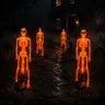 💀 Last Day 50% OFF – Solar Skull Garden Lights with Eerie Color-Changing Glow