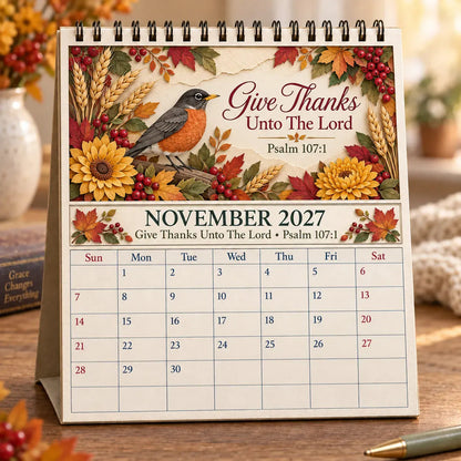 🗓️✨ 2027 Bible Verse Calendar – A Year Of Comfort, Strength & Scripture