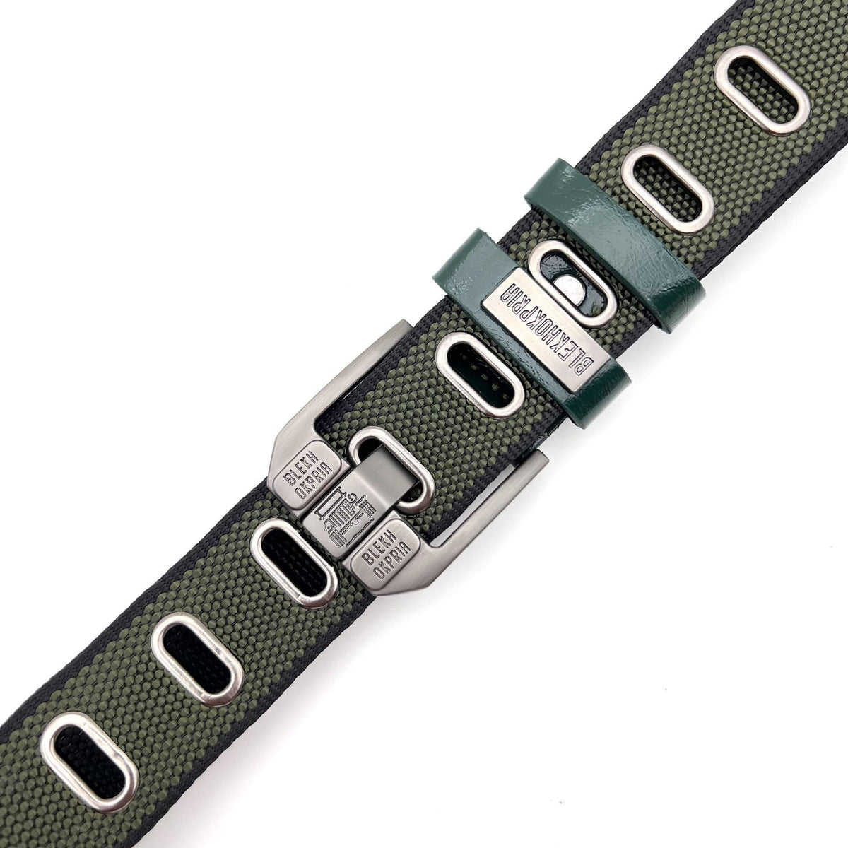 Trendy Men’s Canvas Belt with Pin Buckle