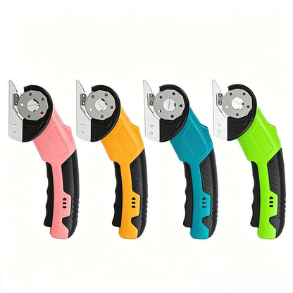 🎉 Cordless Electric Scissors 3.7V – Rechargeable Heavy Duty Cutter with Safety Lock