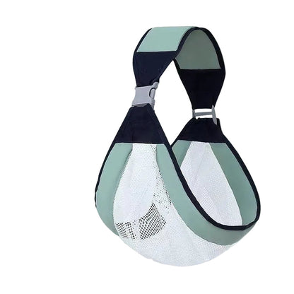 Adjustable single-shoulder portable strap | Lightweight and breathable mesh hip strap🧸