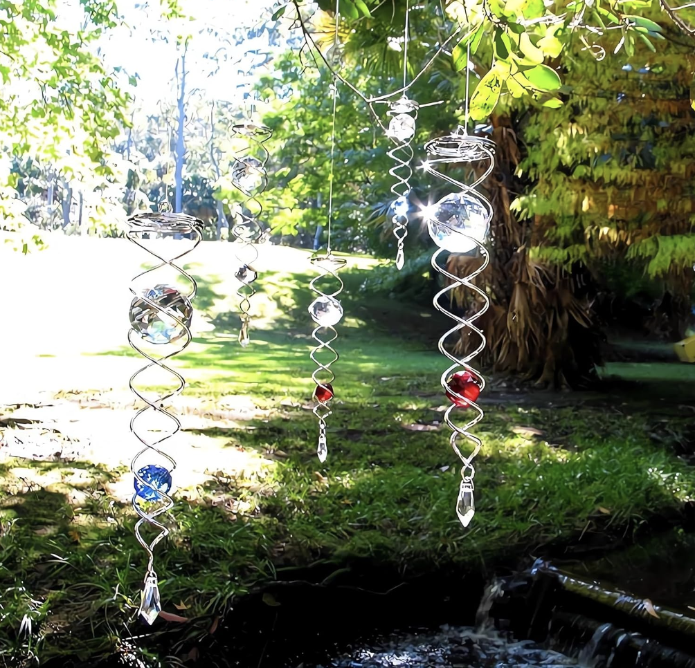 🔥 Last Day Sale Price |✨ Sacred Journey Spiral Crystal (12 inches Length)