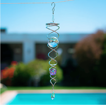 🔥 Last Day Sale Price |✨ Sacred Journey Spiral Crystal (12 inches Length)