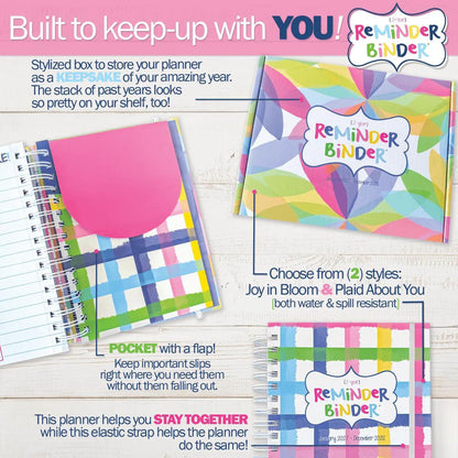 📅✨ 2027–2028 Reminder Binder – 24-Month All-in-One Life Planner