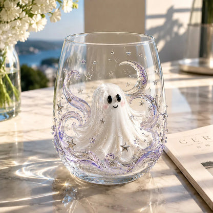 🔥 LAST DAY-60% OFF | 🎃 8-Piece 3D Sculpted Halloween Glass Set - Perfect for parties and cozy autumn bars