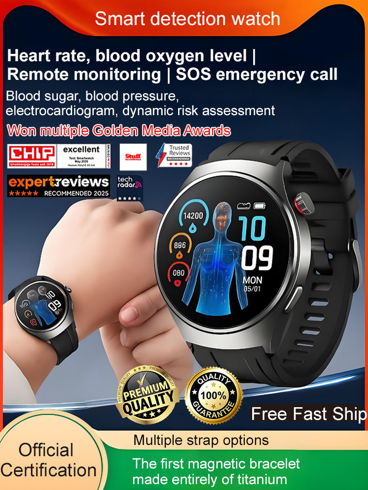 ❤️Flagship Smartwatch for Health Protection, 24/7 Health Data Center🥰✈️Free Shipping