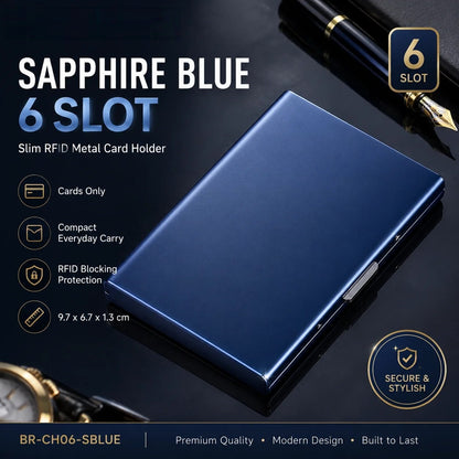 RFID Blocking Metal Card Holder