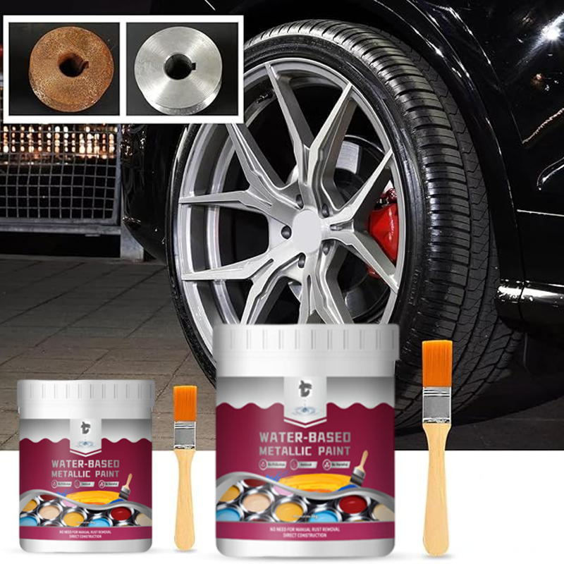 🔥Today 50% OFF⏰Rust Converter Metallic Paint – One coat stops rust, no sanding, no fumes.
