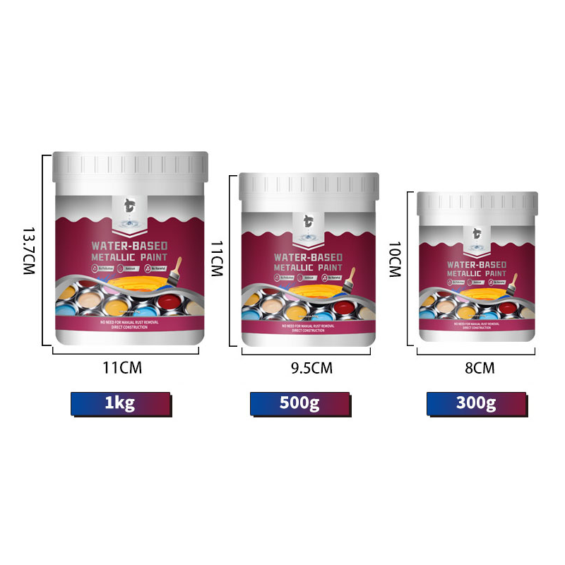 🔥Today 50% OFF⏰Rust Converter Metallic Paint – One coat stops rust, no sanding, no fumes.