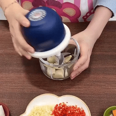 🔥50% OFF Today! Mini Electric Garlic Chopper for Quick Kitchen Prep