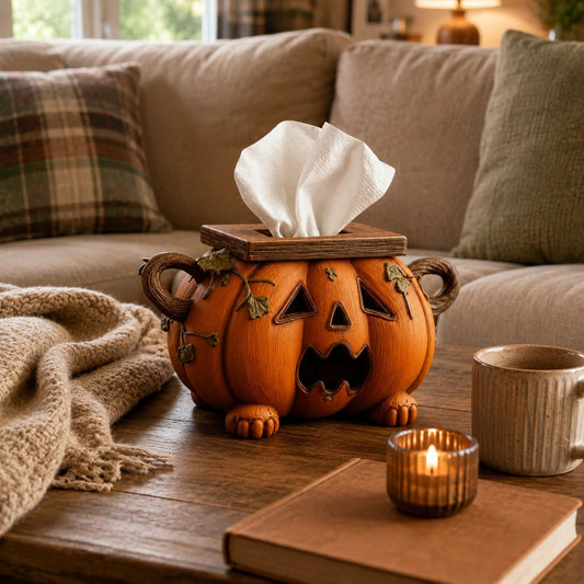 🎃🧻Pumpkin Tissue Box Cover