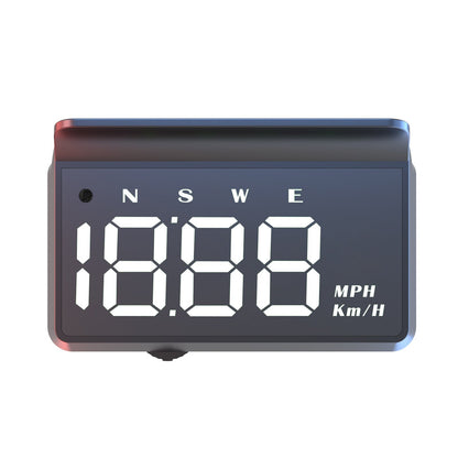 🚀 3D GPS HUD: Plug USB to slash driving risk, No more head-down distraction!