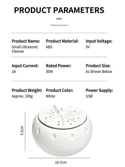 Ultrasonic Fruit Cleaner | Remove 99.9% Pesticides | Bio Tech Purifier | Silent Wash