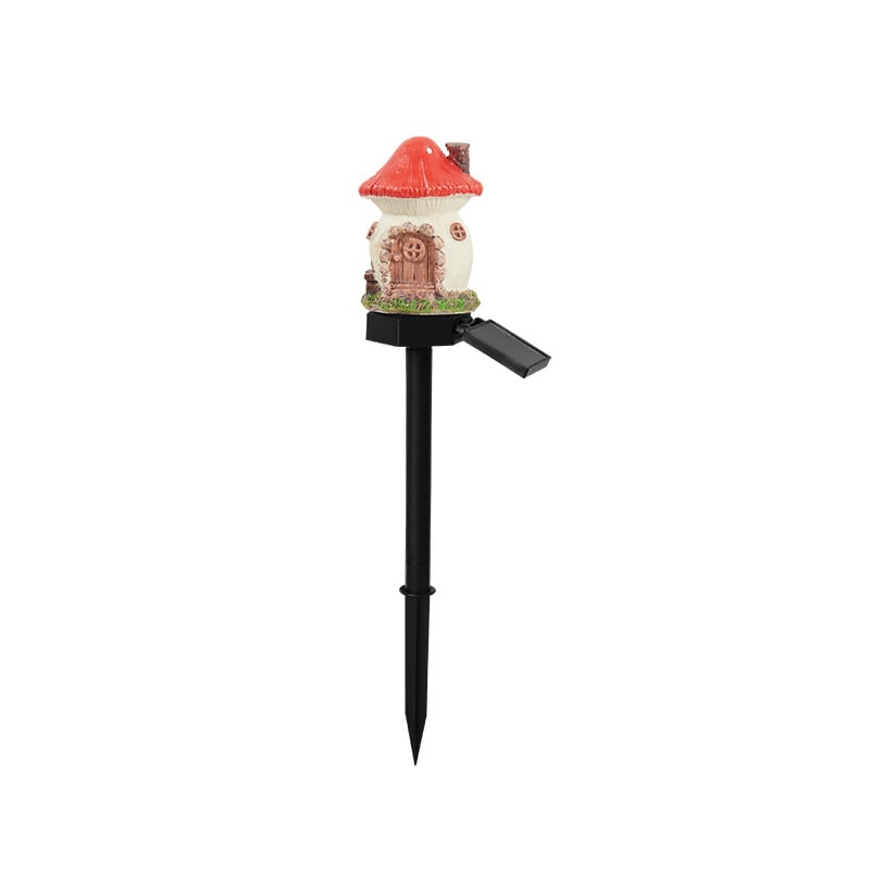 🌙✨✨Solar Mushroom Cottage Garden Light – Warm Fairy-Tale Glow for Flower Beds