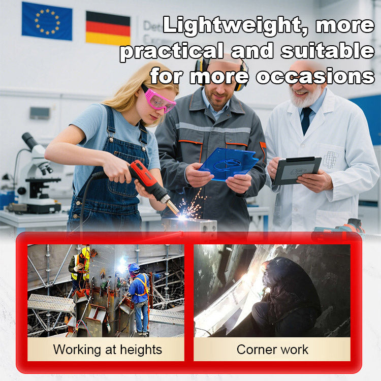 🔥 5-in-1 Portable Laser Welding Machine! Adjustable 90-480℃, 3-8 times more efficient
