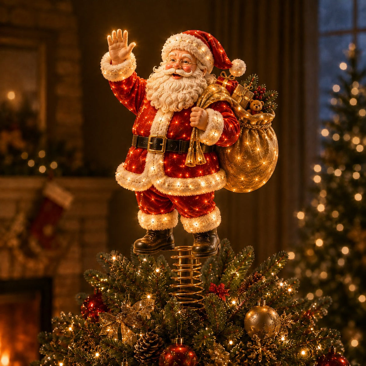 ⏳ Last Day 50% OFF – 🎅  Lighted Christmas Tree Topper Collection ✨