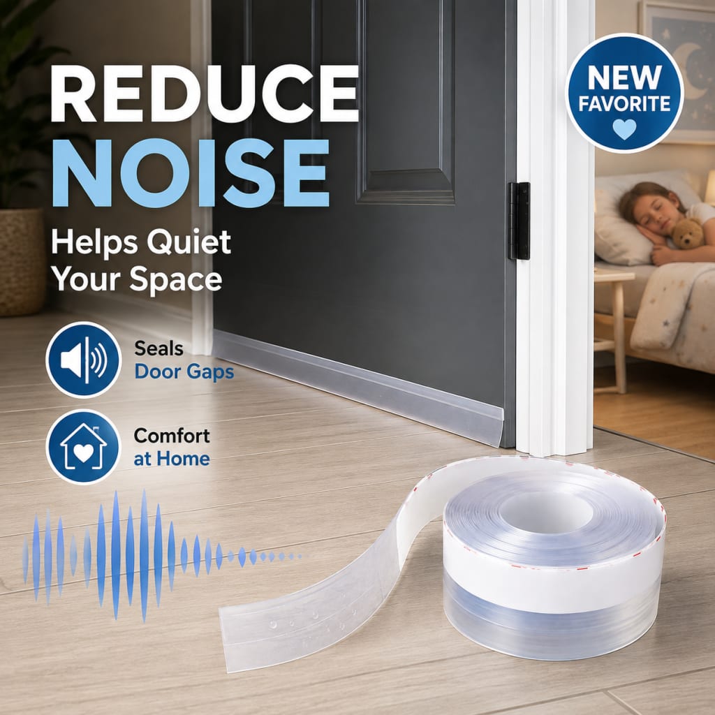 Universal Door Gap Seal Tape – Draft, Dust & Bug Blocker