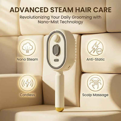 ✨ Spray Air Cushion Electric Scalp Massage Comb