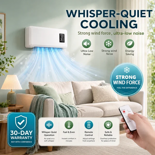 ❄️The First Ductless Portable AC Powered by Real Refrigerator Technology.
