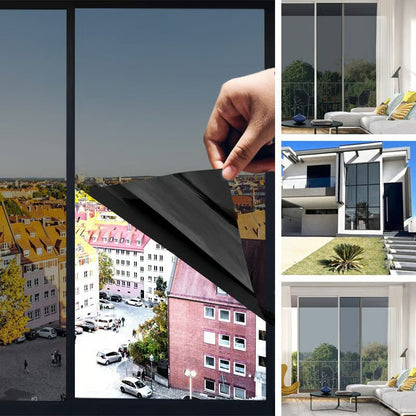 🔥 Over 50% OFF NOW🔥 One-Way Mirror Window Film for Daytime Privacy, UV Protection 🪟✨