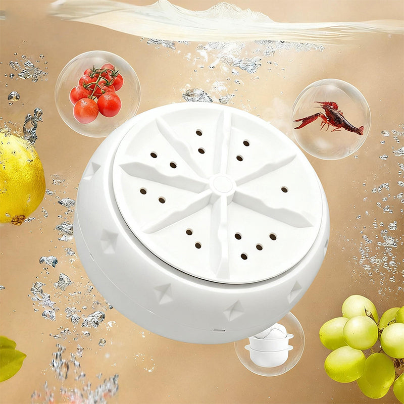 🎁New arrival 50% OFF💥 Effortless Vortex Fruit & Vegetable Washer – Removes Pesticides, BPA-Free & Easy-Clean Design 💧