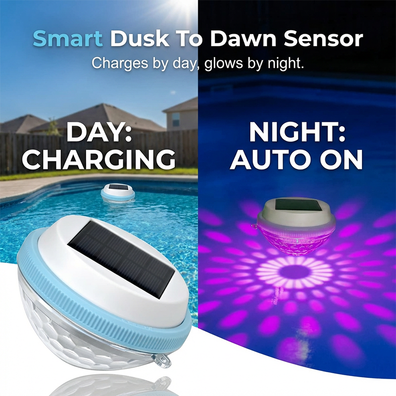 📉 Last Day Prices Dropped! 🏃‍♂️LED Solar Floating Pool Light
