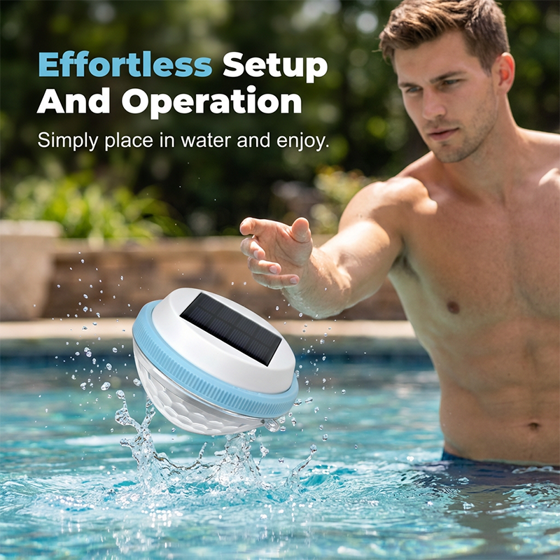📉 Last Day Prices Dropped! 🏃‍♂️LED Solar Floating Pool Light