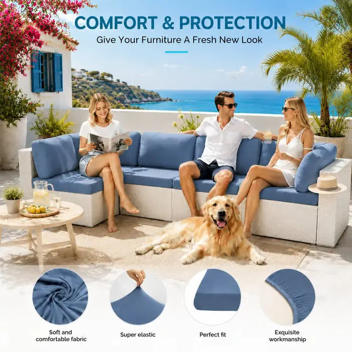 🔥 50% OFF TODAY | BUY 2+ & SAVE EXTRA 10% — StretchFit Cushion Covers