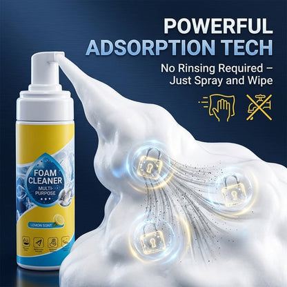 4-in-1 Multi-Enzyme Foam Cleaner – Deep Clean Car, Kitchen, Bathroom & Sofa